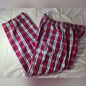 Men's Texas Tech Red Raiders Plaid Pajama Pants Large